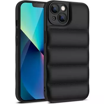 Модный чехол-пуховик для телефона iPhone 15 14 Pro 13 Mini 12 11 Pro Max X XR XS 7 8 Plus, мягкая силиконовая противоударная задняя крышка For iPhone 13 ProMax