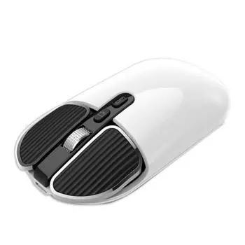Модный компьютерный аксессуар M203 Bluetooth-совместимая платная оптическая мышь для беспроводного режима Mute Dual PC Laptop 2.4G чёрный
