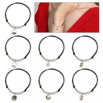 Модный плетеный браслет в этническом стиле, парные браслеты, подарки для влюбленных, новые парные браслеты