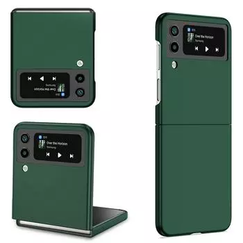 Модный тонкий жесткий чехол против пота для Samsung Galaxy Z Flip 4 5g Flip4 Flip3 Flip 3 Zflip4 Противоскользящая сумка для мобильного телефона for Samsung Z Flip красный