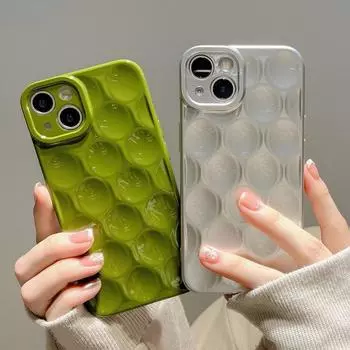 Модный задний чехол с 3d сотовым узором для Iphone 13 14 12 11 Pro Max Xs Xr X 12 13 Mini, мягкий силиконовый противоударный чехол для телефона For iPhone 14 серебряный