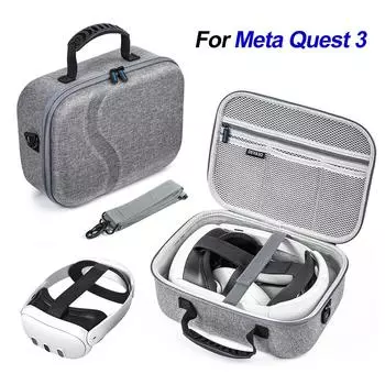 # Модный жесткий дорожный чехол с расширяемой емкостью для VR-игр Meta Quest 3