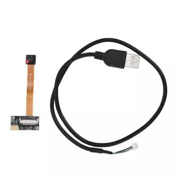 Модуль камеры 5 Мп, 1,8 мм, 180°, плата веб-камеры с фиксированным фокусом и USB-кабелем HBVCAM5M2118FF18048 V11