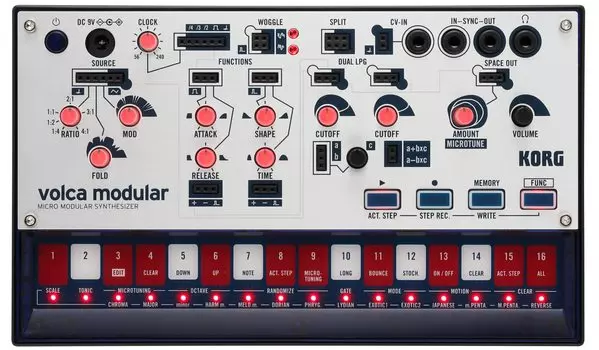 Модульный соединительный кабель VOLCA от KORG, аккумуляторная батарея, компактный размер, который можно использовать в любом месте синтезатор, модульный, в комплекте, с питанием, встроенный