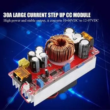 Модуль питания 1500 Вт DC-DC OCP PCB Многофункциональный преобразователь напряжения Модуль