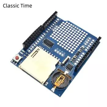 Модуль регистратора данных Logging Recorder Shield V1.0 для SD-карты Arduino UNO