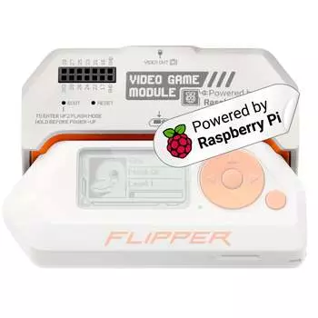Модуль видеоигры для Flipper Zero белый