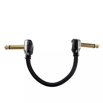 MOGAMI 2524 LL 15CM Official Official Package 2524 Patch Cable 15cm Plug Package/Mogami Cable/Patch L-L чёрный