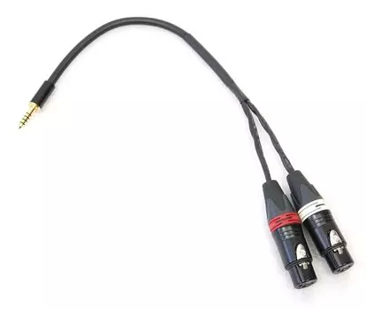 MOGAMI 2534 Y-кабель XLR гнездо x (4.4мм 5-контактный - 2) (1.5м)