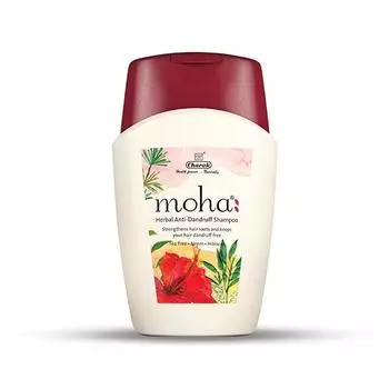 Моха: натуральный шампунь против перхоти (200 мл), Moha Herbal Anti-Dandruff Shampoo, Charak 20.328125