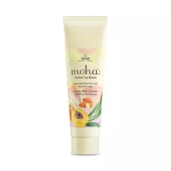 Моха: натуральный ультраувлажняющий бальзам для губ (10 г), Moha Herbal Lip Balm, Charak 4.5375
