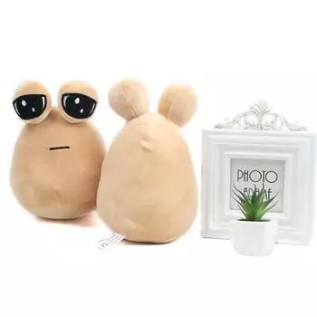 Мой питомец инопланетянин Поу плюшевая игрушка diburb Emotion Plushie мягкая игрушка-животное кукла белый