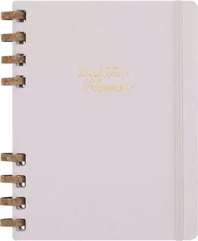 Moleskine Недатированный спиральный планер жизни в твердой обложке размера XL широкий x Давленый виноград DHUNDSPD2312MWH4 (20,4 см 25,2 см длиной)