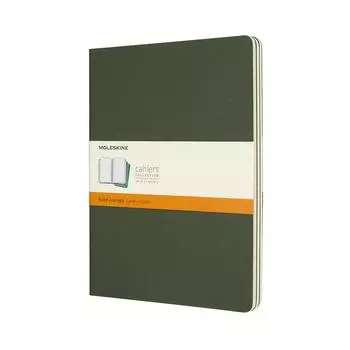 Moleskine Note Cahier Horizontal Ruled XL Myrtle Green CH021K15