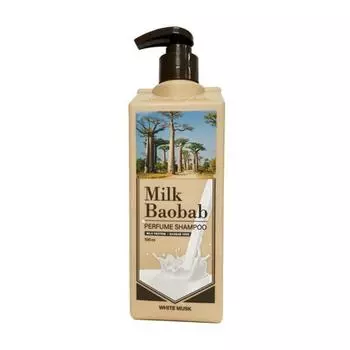 Молочный шампунь Baobab Perfume White Musk 500 мл, 1 шт.