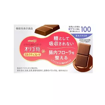 Молочный шоколад Meiji Meiji с олигосахаридами 100 г x 5 штук