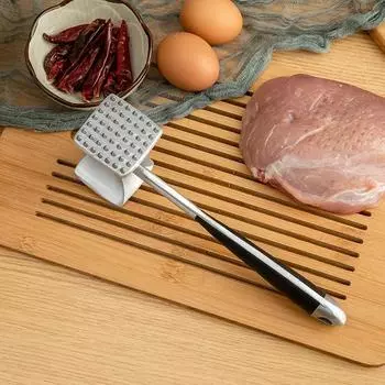 Молоток для мяса из алюминиевого сплава, специальный молоток для отбивки говядины, двухсторонний молоток для отбивания мяса, свободные молотки, аксессуары для домашней кухни