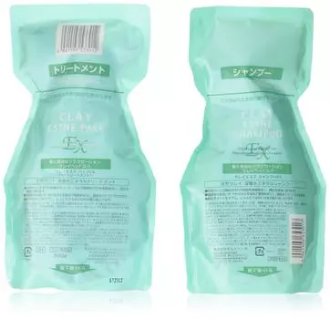 Moltobene Clay Esthe Shampoo EX 500ml Pack EX 500g Refill Set Care & [Здоровье и принадлежности]
