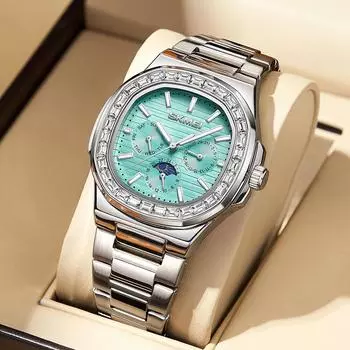 Moment Beauty Original Quartz Business Trend мужские часы водонепроницаемые Advanced Sense персонализированные стальной ремешок легкие и тонкие часы Explosion 41mm