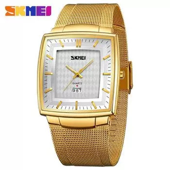 Moment Beauty Selection Square Мужские часы Модные простые часы Ультратонкие водонепроницаемые кварцевые часы Мужские часы