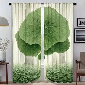 Momo Illustration Blackout Curtain for Room 2 Panel Kitchen Curtains Tulle for Bedroom Home Interior Curtains Shades Partition W60xH90cmx2pcs-CL
