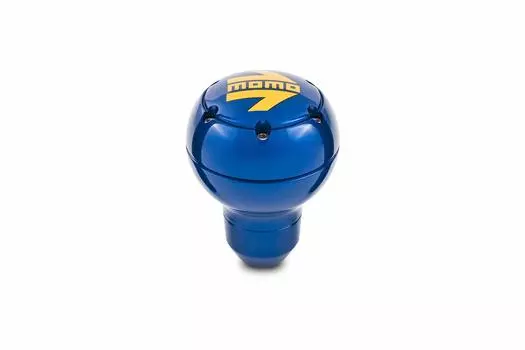 Momo Shift ROUND METAL SK118 Knob, BLUE,