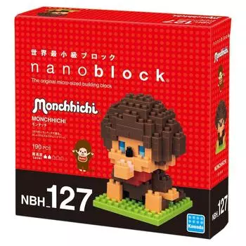 Monchhichi Nanoblock Limited до 3000 штук Monchhichi Nanoblock Limited
