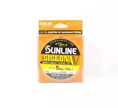 Монофиламентная леска Sunline Siglon V 150 м 10 фунтов Диаметр 0,235 мм (0468)