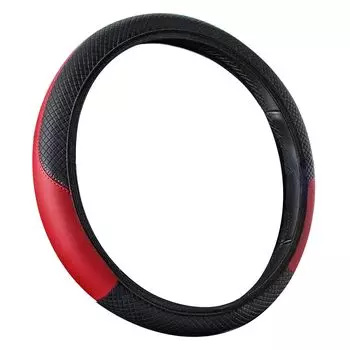 MONOSTORE Steering Wheel Cover Car Anti-Slip Steering Wheel Cover Steering Wheel Grip Red