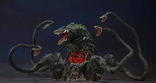 Monster Arts Godzilla vs Biollante Biollante Special Color 250 мм ПВХ окрашенная подвижная фигурка SH. Вер. Прибл. чёрный