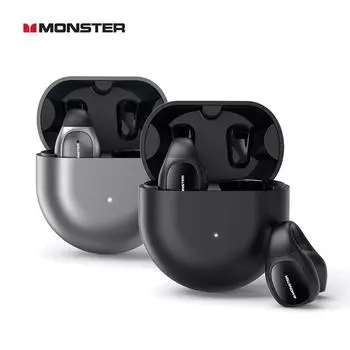 Monster Open Ear 200 Наушники-клипсы Спортивные беспроводные наушники Bluetooth наушники Беговые гарнитуры с микрофоном