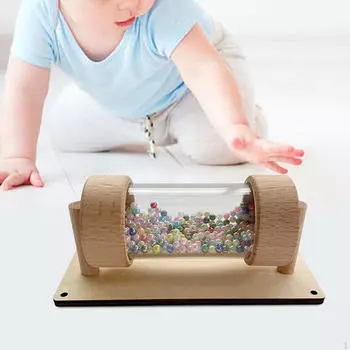 Монтессори Бизиборд Аксессуары Rainstick Музыкальный инструмент DIY Baby Rainmaker Игрушка Raindrop