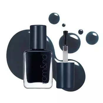 Mood Pebble Nail 10 Сумерки Темно-синий Красивый блеск и сияние с момента нанесения лак для ногтей натурального цвета 7 грамм [Оригинальный продукт] rom&nd - -