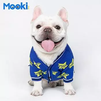 Mookipet Одежда для домашних животных Одежда для кошек Свитер для домашних животных Одежда для собак Боевая одежда Одежда для плюшевых собак