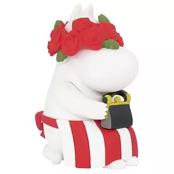 Moomin Hide Seek Прятки Фигурка Moomin Gacha Gacha Капсула Игрушка & [3. Мама? ] (Один предмет)