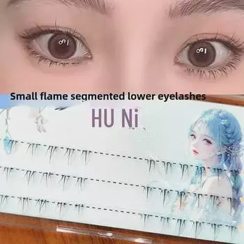 Moon Lady Little Flame Natural Transparent Stem False Eyelashes