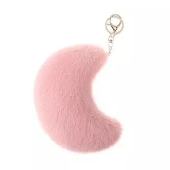 Moon Pattern Heart Plush Pillow Star Shape Stuffed Pillow New Star Keychain Home Decorative Pink Moon