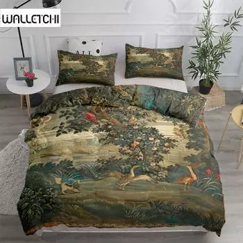 Moon Surface Duvet Cover Set King Queen Double Full Twin Single Size Комплект постельного белья EU single(135x200cm)