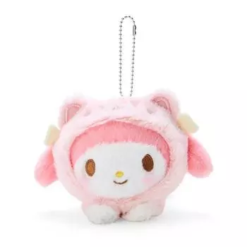 моя мелодия 10 11,5 9,5 см 446050 SANRIO Sanrio Love Cat Series Mascot Holder Мой