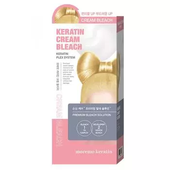 Moremo Keratin Cream Bleach Осветлитель для волос, 90 г, 1 шт.