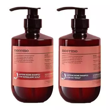 Шампунь Moremo Caffeine Biome и средство для очистки воды Moremo Miracle 100 (5 вариантов) Treatment 200ml