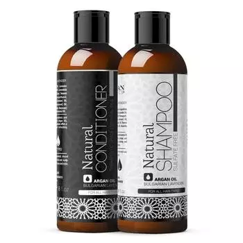 Morgan Cosmetics Natural Argan Oil Shampoo + Conditioner, 1 piece