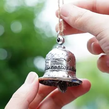 Morgan Silver Dollar Bell American Silver Coin Bells Collectibles Home Decor Coins Craft Hanging Ornaments Pendant