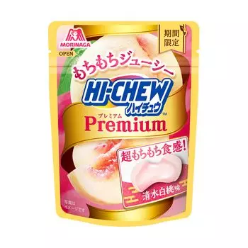 Morinaga Premium White Peach 35 г x 10 пакетиков Hi-Chew Shimizu Flavor