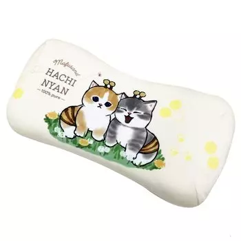 MORIPiLO Morishita Memory Foam Pillow Mofusand 15x30cm Waist Support Back Support Stuffed Toy Cushion mofusand Character Goods Yellow 4621068