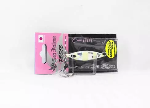 Мормышка Sea Falcon Metal Pesce 30 грамм 04 Silver Zebra (1856 г.)