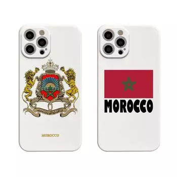 Флаг Марокко Футбольный Прямой край Жидкий Чехол для телефона Для Apple iPhone 14 11 12 13 Pro Max X XS XR 7 8 Plus SE2 Защитный чехол iPhone 14Pro Max