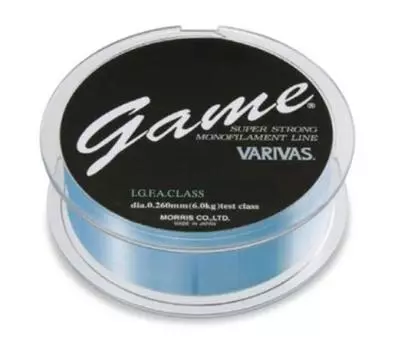 MORRIS Nylon Line Varibus Game 150m 3 14lb Clear Blue No.