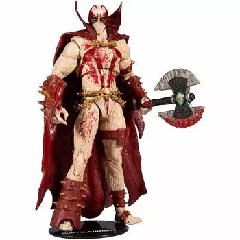 MORTAL KOMBAT 2020 McFARLANE TOYS 7-дюймовая фигурка SPAWN BLOODY VARIANT Limited Mortal Kombat McFarlane MK 11 X [Предмет]