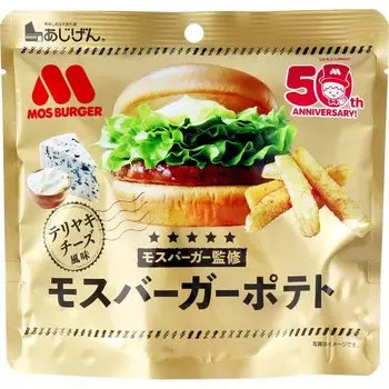 Mos Burger Potato Teriyaki Cheese Flavor 50g золотой